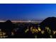 Night view of a house on a mountaintop, overlooking city lights at 6836 N 36Th St, Phoenix, AZ 85018