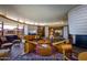 Mid-century modern living room boasts a stunning view and unique architectural details at 6836 N 36Th St, Phoenix, AZ 85018