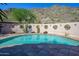 Stunning pool with mountain backdrop at 6836 N 36Th St, Phoenix, AZ 85018