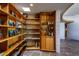 Built-in wet bar with ample shelving and storage at 6836 N 36Th St, Phoenix, AZ 85018