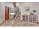 Grand entryway with tile flooring and ornate staircase at 6876 S Star Dr, Gilbert, AZ 85298