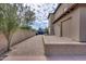 Landscaped side yard with brick walkway at 6876 S Star Dr, Gilbert, AZ 85298