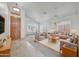 Bright and airy living room with neutral color palette at 7261 E Black Rock Rd, Scottsdale, AZ 85255