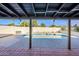 Relaxing pool area with covered patio at 7432 E Latham St, Scottsdale, AZ 85257