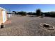 Large backyard with gravel and mature desert plants at 8103 E Southern Ave # 52, Mesa, AZ 85209