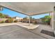 View of covered patio and backyard at 10932 W Morten Ave, Glendale, AZ 85307