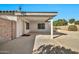 Covered patio adjacent to the house at 10932 W Morten Ave, Glendale, AZ 85307