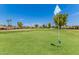 Scenic view of a lush green golf course at 12059 S Paiute St, Phoenix, AZ 85044