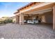 Spacious two-car garage with epoxy flooring at 12061 W Miner Trl, Peoria, AZ 85383