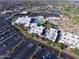 Aerial view of community center with pool and parking at 12539 W Shadow Hills Dr, Sun City West, AZ 85375