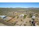 Aerial view of a luxurious estate with expansive desert landscape at 13648 E Aloe Vera Dr, Scottsdale, AZ 85262