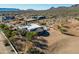 Aerial view of a home with a terracotta roof and desert landscaping at 13648 E Aloe Vera Dr, Scottsdale, AZ 85262