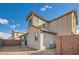 Private backyard with gravel and block wall at 14238 W Bronco Trl, Surprise, AZ 85387