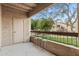 Covered patio with views of the courtyard at 14645 N Fountain Hills Blvd # 217, Fountain Hills, AZ 85268