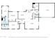 Marketing floor plan showcasing the home's layout and dimensions at 16837 E Lunar Ln, Fountain Hills, AZ 85268