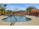 Relaxing kidney-shaped pool with mountain views at 16837 E Lunar Ln, Fountain Hills, AZ 85268