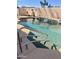 Relaxing pool with waterfall feature at 18970 N Alicante St, Maricopa, AZ 85138