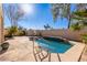 Sparkling blue pool with stone decking at 18970 N Alicante St, Maricopa, AZ 85138