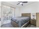 Bedroom with a double bed and access to a balcony at 19777 N 76Th St # 2263, Scottsdale, AZ 85255