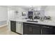 Modern kitchen with marble countertops and island at 19777 N 76Th St # 2263, Scottsdale, AZ 85255