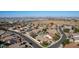 Aerial view of quiet residential neighborhood at 20838 N 101St Dr, Peoria, AZ 85382