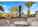 Relaxing patio with a table and chairs, offering scenic views at 26247 N El Prado --, Rio Verde, AZ 85263