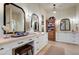 Elegant bathroom with double vanity, large mirrors, and a tranquil atmosphere at 27931 N Montana Dr, Rio Verde, AZ 85263