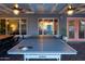 Relaxing patio features a ping pong table for entertainment at 2923 N 81St Pl, Scottsdale, AZ 85251