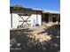 White barn with stalls and storage area at 4038 W Morrow Dr, Glendale, AZ 85308