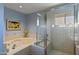 Spa-like bathroom with soaking tub and walk-in shower at 5160 N 45Th Pl, Phoenix, AZ 85018