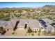 Luxury home with solar panels and mountain views in a residential community at 5626 E Sleepy Ranch Rd, Cave Creek, AZ 85331