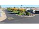 Bird's-eye view of community streets and lush landscaping at 5735 E Mcdowell Rd # 38, Mesa, AZ 85215