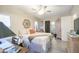 Bright bedroom with a comfortable bed and ample closet space at 5735 E Mcdowell Rd # 38, Mesa, AZ 85215