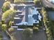 Aerial view showcasing the home's layout and expansive backyard at 6644 E Cholla Dr, Paradise Valley, AZ 85253