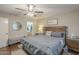 Bright bedroom with a king-size bed and en-suite bathroom at 7950 E Keats Ave # 170, Mesa, AZ 85209