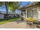 Relaxing patio with a bistro set and views of the surrounding area at 7950 E Keats Ave # 170, Mesa, AZ 85209