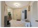 Entryway with tile flooring and a water fountain at 9719 W Pineridge Dr, Sun City, AZ 85351