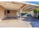 Covered carport with access to backyard at 1019 E Belmont Ave, Phoenix, AZ 85020