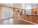 Kitchen with light wood cabinets and granite counters at 1019 E Belmont Ave, Phoenix, AZ 85020