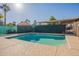 Sparkling blue pool with surrounding patio at 1019 E Belmont Ave, Phoenix, AZ 85020