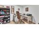 Convenient home office space with a desk, chair, and built-in shelving at 10314 W Sun City Blvd, Sun City, AZ 85351