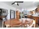 Modern kitchen with light wood cabinets, white countertops, and island at 1125 E Northview Ave, Phoenix, AZ 85020