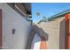 Narrow side yard with storage at 1125 E Northview Ave, Phoenix, AZ 85020