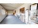 Indoor view of mobile home showing utility area with water heater and AC unit at 143 N 88Th Pl, Mesa, AZ 85207