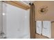 Simple bathroom with shower/tub combo at 15050 N Thompson Peak Pkwy # 1059, Scottsdale, AZ 85260