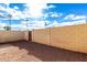 Small backyard with gravel and block wall at 2847 N 46Th Ave # 8, Phoenix, AZ 85035