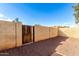 Small backyard with gravel and block wall at 2847 N 46Th Ave # 8, Phoenix, AZ 85035