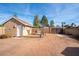 Large backyard with detached studio and ample space for gardening at 3213 N 41St Pl, Phoenix, AZ 85018