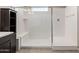 Large walk-in shower with built-in seat at 3317 N 300Th Dr, Buckeye, AZ 85396