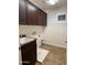 Laundry room with cabinets and built in sink at 3480 E Sheffield Rd, Gilbert, AZ 85296